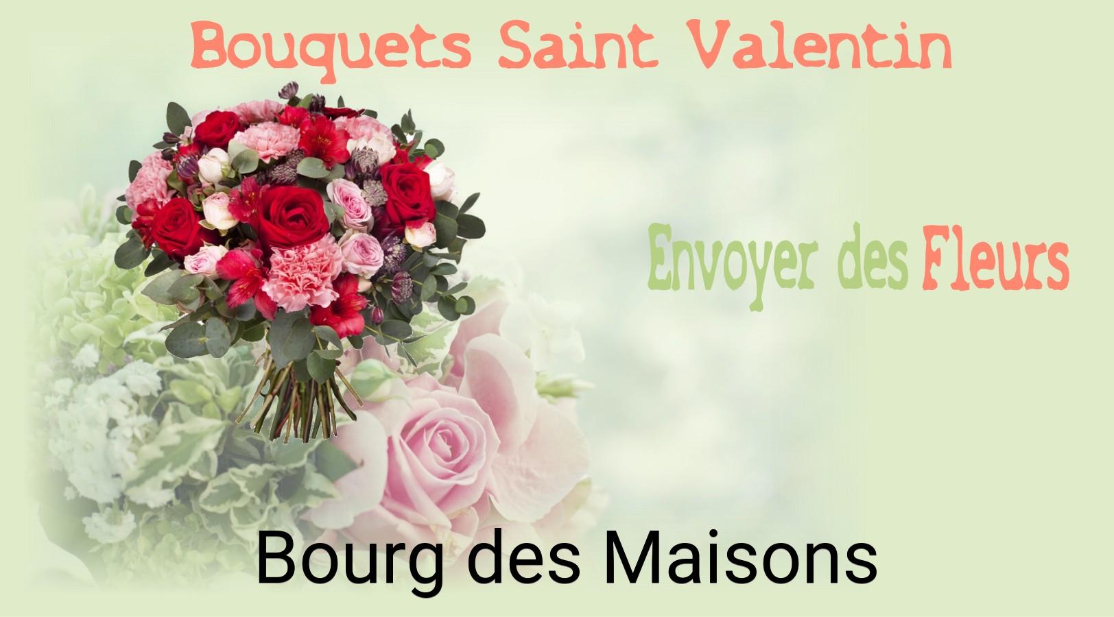 Roses de Saint-Valentin livrées à Bourg-des-Maisons