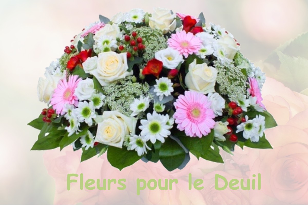fleurs deuil BOURG-DES-MAISONS